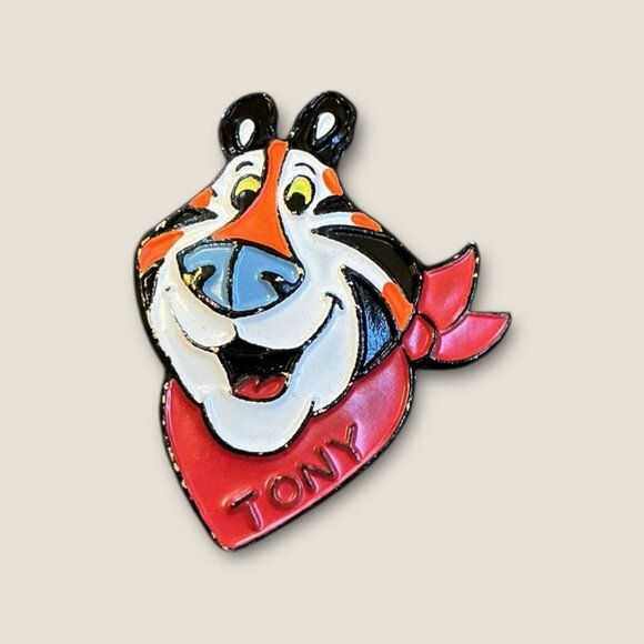 Tony The Tiger Enamel Lapel Pin - Picture 1 of 3